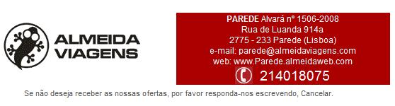 Qualquer informação não hesite em nos contactar